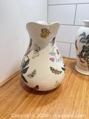 MaxSold Auction: Portmeirion  Jug and Vase A - Richmond (British Columbia, Canada) SELLER MANAGED Downsizing Online Auction - Hollybank Drive