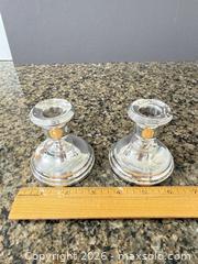 MaxSold Auction: Sterling Silver Candlesticks B - Richmond (British Columbia, Canada) PARTNER MANAGED Downsizing Online Auction - Hollybank Drive