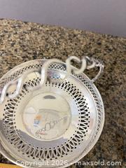 MaxSold Auction: Sterling silver dish with handle B - Richmond (British Columbia, Canada) PARTNER MANAGED Downsizing Online Auction - Hollybank Drive