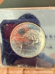 MaxSold Auction: 1972 Bermuda Large Proof Silver Crown-Wedding Ann./Map-Nice Holder - Toronto (Ontario, Canada) SELLER MANAGED Downsizing Online Auction - Applefield Drive