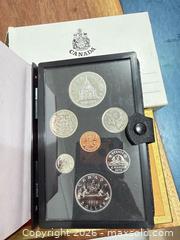 MaxSold Auction: 1976 Canada Double Dollar Prestige Set. 7 Coins Cent to Silver Dollar Mint Set - Toronto (Ontario, Canada) SELLER MANAGED Downsizing Online Auction - Applefield Drive