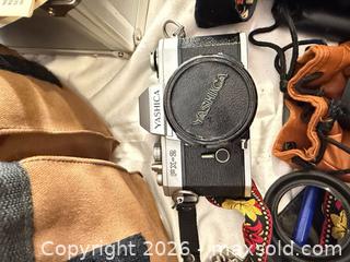 MaxSold Auction: 2 Yashica Fx2 & FR1 vintage camera with lots of accessories and lens - Toronto (Ontario, Canada) SELLER MANAGED Downsizing Online Auction - Applefield Drive
