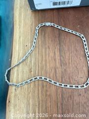 MaxSold Auction: 925 MEX Sterling Silver Chain  - Toronto (Ontario, Canada) SELLER MANAGED Downsizing Online Auction - Applefield Drive