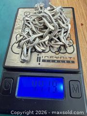 MaxSold Auction: 925 MEX Sterling Silver Chain  - Toronto (Ontario, Canada) SELLER MANAGED Downsizing Online Auction - Applefield Drive