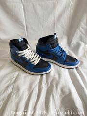 MaxSold Auction:  Air Jordan 1 Retro OG High Dark Marina Blue size 8.5 - Toronto (Ontario, Canada) SELLER MANAGED Downsizing Online Auction - Applefield Drive