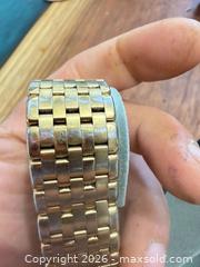 MaxSold Auction: Citizen Men’s Eco Drive Stiletto Cream Dial Gold Tone Bracelet Watch AR3002-55P - Toronto (Ontario, Canada) SELLER MANAGED Downsizing Online Auction - Applefield Drive