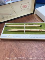 MaxSold Auction: Cross pen set 12k gold filed  - Toronto (Ontario, Canada) SELLER MANAGED Downsizing Online Auction - Applefield Drive