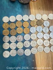 MaxSold Auction: Lot of 47 Canada nickel coins from 1922  - Toronto (Ontario, Canada) SELLER MANAGED Downsizing Online Auction - Applefield Drive