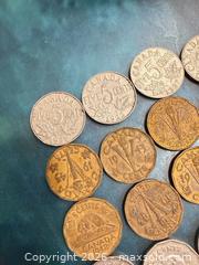 MaxSold Auction: Lot of 47 Canada nickel coins from 1922  - Toronto (Ontario, Canada) SELLER MANAGED Downsizing Online Auction - Applefield Drive