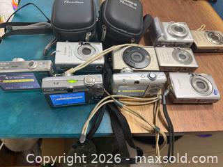 MaxSold Auction: Lot of 9 canon camera  - Toronto (Ontario, Canada) SELLER MANAGED Downsizing Online Auction - Applefield Drive