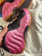 MaxSold Auction: Nike Air Foamposite One Pearlized Pink Sneaker size 13 - Toronto (Ontario, Canada) SELLER MANAGED Downsizing Online Auction - Applefield Drive