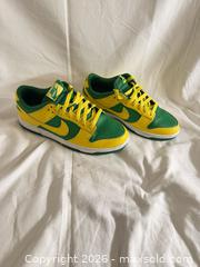 MaxSold Auction: Nike Dunk Low Retro Brazil size 8.5 - Toronto (Ontario, Canada) SELLER MANAGED Downsizing Online Auction - Applefield Drive