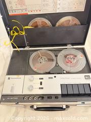 MaxSold Auction: Panasonic RQ-194S 4 Track Tape Recorder Reel To Reel Player - Toronto (Ontario, Canada) SELLER MANAGED Downsizing Online Auction - Applefield Drive