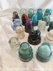 MaxSold Auction: Power Pole Insulators Glass & Porcelain lot - Toronto (Ontario, Canada) SELLER MANAGED Downsizing Online Auction - Applefield Drive