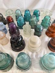 MaxSold Auction: Power Pole Insulators Glass & Porcelain lot - Toronto (Ontario, Canada) SELLER MANAGED Downsizing Online Auction - Applefield Drive