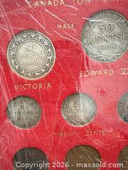 MaxSold Auction: Rare Newfoundland type set Canada low montage series silver and copper coins  - Toronto (Ontario, Canada) SELLER MANAGED Downsizing Online Auction - Applefield Drive