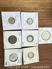 MaxSold Auction: Silver coins lot  - Toronto (Ontario, Canada) SELLER MANAGED Downsizing Online Auction - Applefield Drive