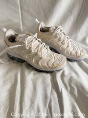 MaxSold Auction: Size 8.5 - Nike Air VaporMax Plus White - Toronto (Ontario, Canada) SELLER MANAGED Downsizing Online Auction - Applefield Drive