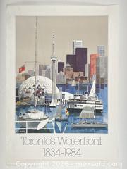 MaxSold Auction: 4 ORIGINAL TORONTO SESQUICENTENNIAL POSTERS - Toronto (Ontario, Canada) PARTNER MANAGED Estate Sale Online Auction - Clarendon Avenue