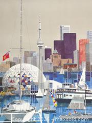 MaxSold Auction: 4 ORIGINAL TORONTO SESQUICENTENNIAL POSTERS - Toronto (Ontario, Canada) PARTNER MANAGED Estate Sale Online Auction - Clarendon Avenue