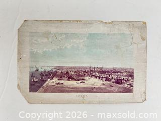MaxSold Auction: ANTIQUE LITHOGRAPH 1860 VIEW OF TORONTO - Toronto (Ontario, Canada) PARTNER MANAGED Estate Sale Online Auction - Clarendon Avenue