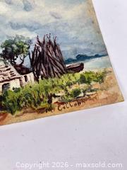 MaxSold Auction: ANTIQUE WATERCOLOUR TORONTO & BAY & ISLAND FROM FAIR GROUNDS 1905 - Toronto (Ontario, Canada) PARTNER MANAGED Estate Sale Online Auction - Clarendon Avenue