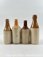 MaxSold Auction: COLLECTIBLE EARLY STONEWARE GINGER BEER BOTTLES - Toronto (Ontario, Canada) PARTNER MANAGED Estate Sale Online Auction - Clarendon Avenue