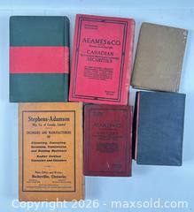 MaxSold Auction: COLLECTION OF ANTIQUE DIRECTORIES AND INDEXES - Toronto (Ontario, Canada) PARTNER MANAGED Estate Sale Online Auction - Clarendon Avenue
