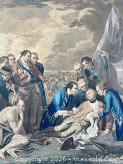 MaxSold Auction: ORIGINAL 18TH CENTURY ENGRAVING "THE DEATH OF WOLFE" BY BENJAMIN WEST - Toronto (Ontario, Canada) PARTNER MANAGED Estate Sale Online Auction - Clarendon Avenue