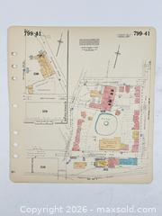 MaxSold Auction: ORIGINAL TORONTO INSURANCE MAPS FOR FOREST HILL CASA LOMA DAVENPORT - Toronto (Ontario, Canada) PARTNER MANAGED Estate Sale Online Auction - Clarendon Avenue