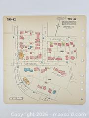 MaxSold Auction: ORIGINAL TORONTO INSURANCE MAPS FOR FOREST HILL CASA LOMA DAVENPORT - Toronto (Ontario, Canada) PARTNER MANAGED Estate Sale Online Auction - Clarendon Avenue