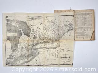 MaxSold Auction: RARE MAPS THE YEARBOOK AND ALMANACK OF CANADA. 6 VOLUMES - Toronto (Ontario, Canada) PARTNER MANAGED Estate Sale Online Auction - Clarendon Avenue