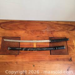 MaxSold Auction: Samurai Decorative Sword Reproduction — Wall Art/Deco - Toronto (Ontario, Canada) SELLER MANAGED Reseller Online Auction -  Crouse Road (STORAGE)