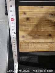 MaxSold Auction: 102" Iron & Bleached Pine Helena Bookcase #1  - Mississauga (Ontario, Canada) PARTNER MANAGED Reseller Online Auction -  Dundas Street East