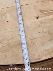 MaxSold Auction: 60" Round Folding Plywood Table #1 - Mississauga (Ontario, Canada) PARTNER MANAGED Reseller Online Auction -  Dundas Street East