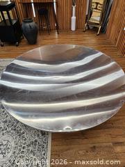 MaxSold Auction: 60" Round Stainless Steel Folding Table #2 - Mississauga (Ontario, Canada) PARTNER MANAGED Reseller Online Auction -  Dundas Street East