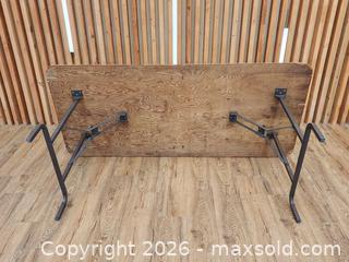 MaxSold Auction: 6 Foot Plywood Folding Table #2 - Mississauga (Ontario, Canada) PARTNER MANAGED Reseller Online Auction -  Dundas Street East