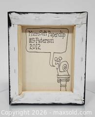 MaxSold Auction: Acrylic on Canvas Clippy Pop Art Painting - Mississauga (Ontario, Canada) PARTNER MANAGED Reseller Online Auction -  Dundas Street East