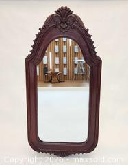 MaxSold Auction: Antique Heavy Carved Teakwood 49" Mirror  - Mississauga (Ontario, Canada) PARTNER MANAGED Reseller Online Auction -  Dundas Street East