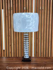 MaxSold Auction: Art Glass Table Lamp w/ New Shade - Mississauga (Ontario, Canada) PARTNER MANAGED Reseller Online Auction -  Dundas Street East