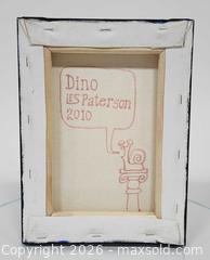 MaxSold Auction: Artist Painted Acrylic on Canvas Dino Flintstone Painting - Mississauga (Ontario, Canada) PARTNER MANAGED Reseller Online Auction -  Dundas Street East