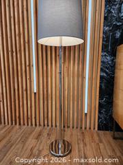 MaxSold Auction: Large 80" Tall Chrome Designer Floor Lamp - Mississauga (Ontario, Canada) PARTNER MANAGED Reseller Online Auction -  Dundas Street East