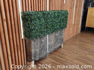 MaxSold Auction: Large Box Hedge Artificial Plant on Stand #1 - Mississauga (Ontario, Canada) PARTNER MANAGED Reseller Online Auction -  Dundas Street East