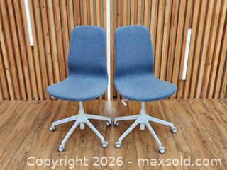 MaxSold Auction: Pair of Langfjall Conference Chairs for Ikea - Mississauga (Ontario, Canada) PARTNER MANAGED Reseller Online Auction -  Dundas Street East