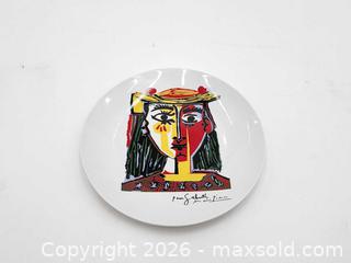 MaxSold Auction: Picasso Museum Art Ceramic Plate Woman with Hat - Mississauga (Ontario, Canada) PARTNER MANAGED Reseller Online Auction -  Dundas Street East