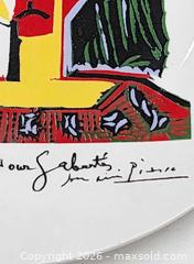 MaxSold Auction: Picasso Museum Art Ceramic Plate Woman with Hat - Mississauga (Ontario, Canada) PARTNER MANAGED Reseller Online Auction -  Dundas Street East