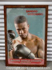 MaxSold Auction: Retro Boxing Poster Prop from "SEE" Apple TV Jason Momoa - Mississauga (Ontario, Canada) PARTNER MANAGED Reseller Online Auction -  Dundas Street East