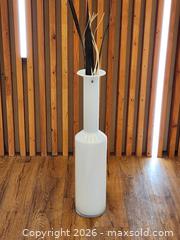 MaxSold Auction: Scandinavian Gulvase Style 32" Art Glass Floor Vase  - Mississauga (Ontario, Canada) PARTNER MANAGED Reseller Online Auction -  Dundas Street East