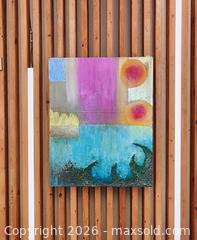 MaxSold Auction: V Demeter Original Artwork Acrylic on Canvas Signed - Mississauga (Ontario, Canada) PARTNER MANAGED Reseller Online Auction -  Dundas Street East