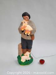 MaxSold Auction: Vintage 34" Stable Boy Blow Mould Christmas Decoration  - Mississauga (Ontario, Canada) PARTNER MANAGED Reseller Online Auction -  Dundas Street East